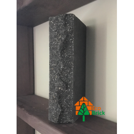 Кирпич облицовочный ECOBRICK скала ложок 250x100x65 мм серый