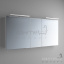 Зеркальный шкафчик с LED-подсветкой Marsan Therese-5 650х1300 черный Луцк