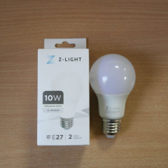 Лампа LED ZL1003 10W 220V 900LM E27 4000K TM Z-LIGHT Житомир