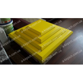 Кришка на паркан LAND BRICK Єгипет жовта 400х400 мм