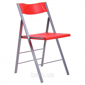 Стул Ибица алюм пластик красный