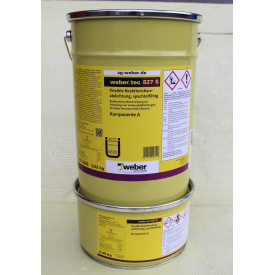 Эластичная эпоксидная мембрана WEBER weber.tec 827 8 кг