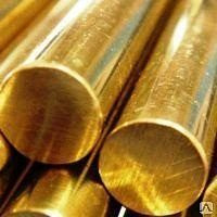 Круг латунний пруток ЛС59 Л63 м'який 32 мм