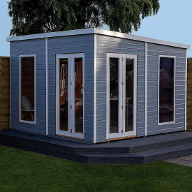 Беседка деревянная из профилированного бруса 3х3