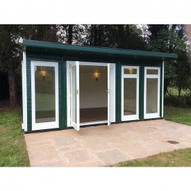 Беседка деревянная из профилированного бруса 5.1х4.1