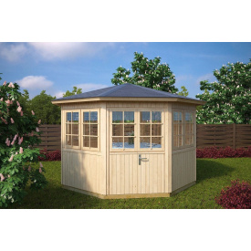 Домик садовода из профилированного бруса 3х4