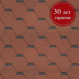 Бітумна черепиця Шинглас Турмалін Класик Кадриль