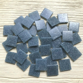 Стеклянная мозаика Eco-Mosaic 20х20 мм 33х33 см серая (20L54)