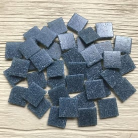 Стеклянная мозаика Eco-Mosaic 20х20 мм 33х33 см серая (20L58)