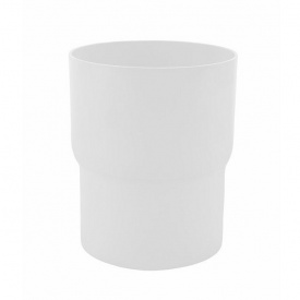 Соединитель трубы PROFIL 130 Белый