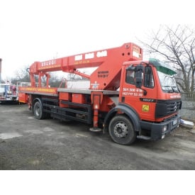 Оренда автовишка 35м Mercedess-benz 1827 Ruthman Steiger 