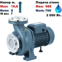 Насос центробежный NF-130A Насосы+ 15,6/8 м 700-985 л/мин 220 В 2050 Вт Киев