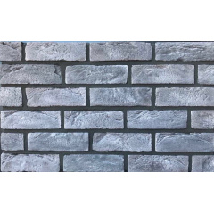 Фасадна плитка Loft Brick Йорк Світло-Сірий 210x65 мм Київ