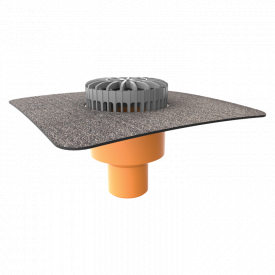 Терасна воронка TOPWET TWT 110 BIT S з привареним фартухом