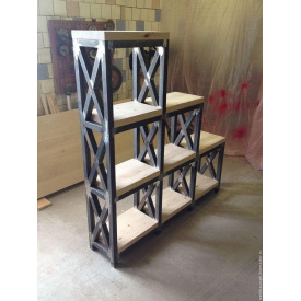 Стелаж для зберігання в стилі LOFT (Rack-184)