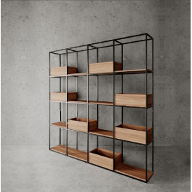Стеллаж для хранения в стиле LOFT (Rack - 323)