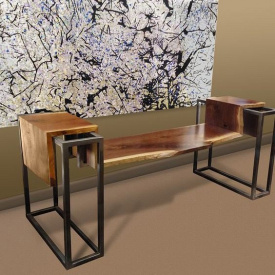 Тумба-подставка для TV в стиле LOFT (Stand-056)