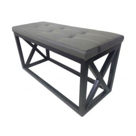 Банкетка-пуф для передпокою в стилі LOFT (Sofa-86)