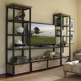 Стелаж для TV в стилі LOFT (Stand-070)