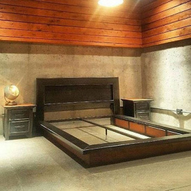 Ліжко в стилі LOFT (Bed-040)