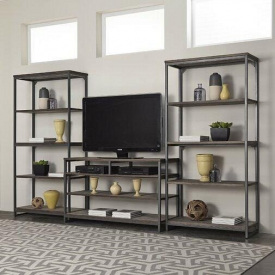Тумба-стелаж для TV в стилі LOFT (Stand-033)