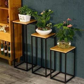 Підставка для квітів у стилі LOFT (Support for Flowers-10)
