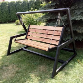 Кресло-качалка в стиле LOFT (Sofa-14)