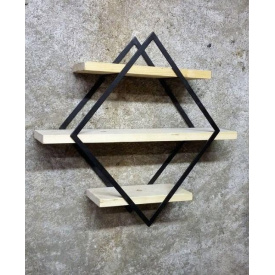 Настенная полка в стиле LOFT (Wall Shelf-18)