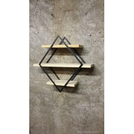 Настінна полиця в стилі LOFT (Wall Shelf-74)