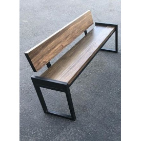 Лавочка парковая в стиле LOFT (Street Bench - 18)