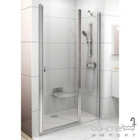 Душові двері Ravak Chrome CSD2-120 полір. алюміній/прозоре 0QVGCC00Z1