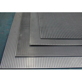 Лист перфорированный нержавеющий 0,6х1000х2000 мм (0,75/1,5)