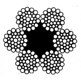 Канат стальной 23.5 мм ГОСТ 7668-80