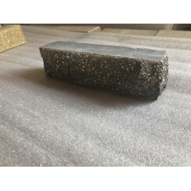 Кирпич облицовочный МОНОЛИТ-2018 Скала Ложково-тычковый 250x50x65 мм Коричневый половинка