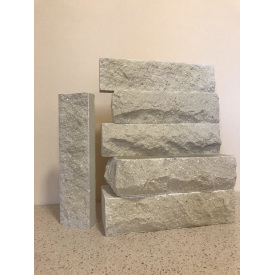 Кирпич облицовочный МОНОЛИТ-2018 Скала Ложково-Тичковая 230х100х65 мм Белый