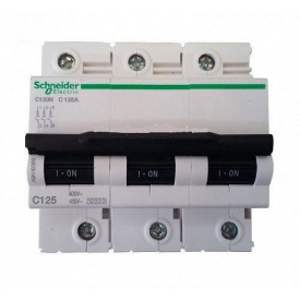 Автоматический выключатель 3P 125A C Schneider Electric C120N