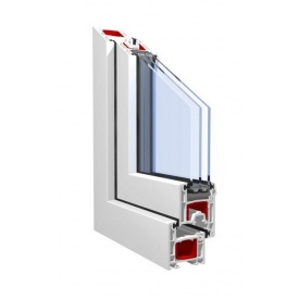 Вікно металопластикове Kӧmmerling 70 plus ST 70 мм 150х150 см
