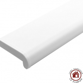 Пластикові підвіконня Plastolit 100 мм Білий матовий