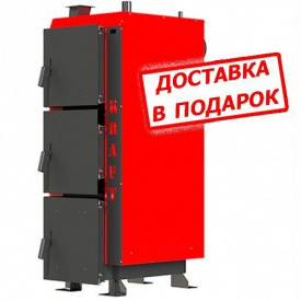 Котел 25 кВт KRAFT 25L Сталь 6мм горіння 8-18 годин