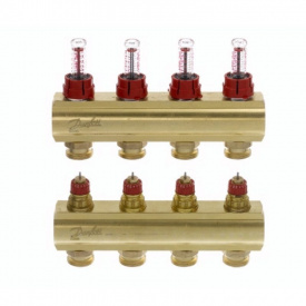 Danfoss Колектор FHF 4F з витратомірів (088U0524)
