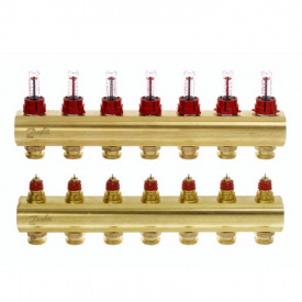 Danfoss Коллектор FHF 7F с расходомерам (088U0527)