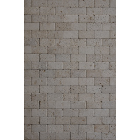 Натуральный камень Травертин LIGHT TUMBLED 1x7,5x15 см