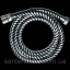 Душевой шланг Invena BIFLEX хром-черный 150 см Тернополь