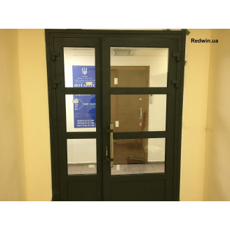 Міжкімнатні алюмінієві двері від виробника в Києві