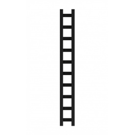 Електричний полотенцесушитель Genesis-Aqua Scala 120x25 см