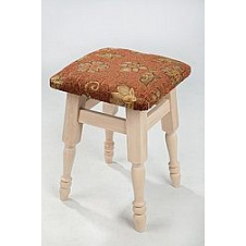 Табурет обеденный с мягким верхом 45x30x30 см