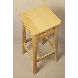 Табурет барний 600x300x300 мм без покриття бук