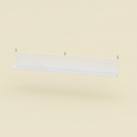 Полка навесная Компанит П-25 1000х200х166 мм нимфея альба