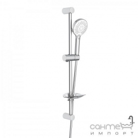 Душевой гарнитур Imprese 6601103 660 мм белый хром