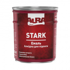 Эмаль алкидная для полов ПФ-266 Aura STARK красно-коричневая 0,9 кг Киев